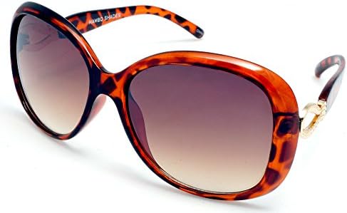 SAMBA SHADESWomen's Oversized Butterfly Retro Fashion Sunglasses - Jackie O Mambo Shades