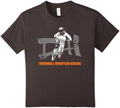 Kids Vintage Mountain Bike Shirt - Downhill MTB T Shirt 8 Asphalt