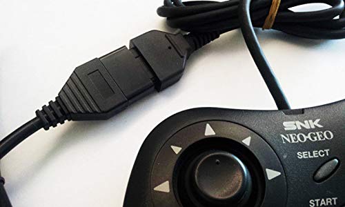 Atomic Market 6 Foot Controller Extension Cable Compatible with SNK Neo Geo AES MVS 15 Pin
