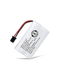 iMah BT1007 2.4V 500mAh Batería para teléfono inalámbrico compatible con Uniden D1484 DCX150 DECT1500 BT-1015 Panasonic HHR-P506 HHR-P506A Teléfono para teléfono, paquete de 2