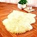 Genuine Australian Sheepskin Rug Single Pelt Champagne 2 x 3 ft in Sale Price