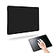 Mooseng, Hard Gaming Mouse Pad with Enhance Precision, Fast and Accurate Control, Smooth Plastic Surface and Flat Mouse Mat, Non-Slip Rubber Base Mousepad for Laptop, Computer & PC, Black