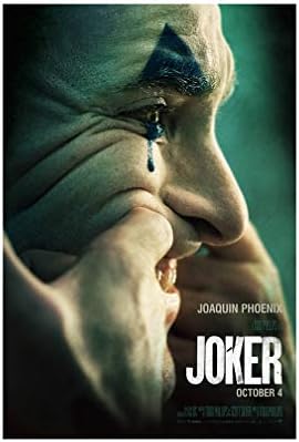 Joker 2019 (Version B, Joaquin Phoenix) Movie Poster 24"x36" - This is a Certified PosterOffice Print with Holographic Sequential Numbering for Authenticity.