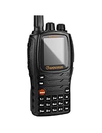Wouxun KG-D901 LED Linterna Dmr Radio Bidireccional Digital 4W UHF Walkie Talkie Ham Transceiver 2000mAh Batería (Negro)