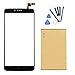 UoUo ~ Screen Replacement Part for ZTE ZMAX PRO Z981 Touch Screen Digitizer with 8 pcs tools gift(Black)