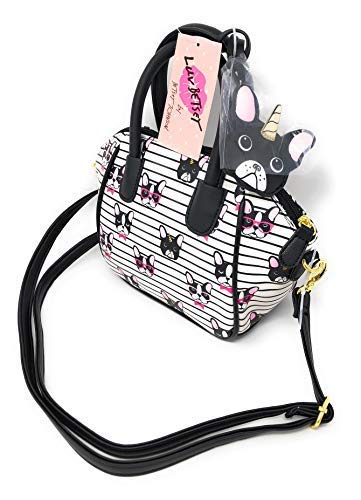 betsey johnson boston terrier backpack