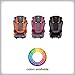 Diono Cambria Booster - 2-in-1 Car Seat - High Back and Backless Booster - Forward-Facing 40-120 Pounds - Overprotective in All the Right Ways, Raspberry
