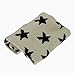 Kids Baby Toddler Boys Girls Knitted Woolen Winter Warmer Loop Neck Scarf Snood Xmas Gift for Age 1-8Y, Beige, Stars