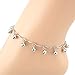 Susenstone®Lines Bell Pendant Anklet Bracelet Sandal Barefoot Beach Foot Jewelry