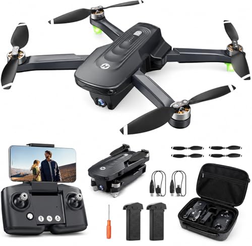 Holy Stone GPS Drones for Adults with Camera 4K - HS175D RC Quadcopter Lightweight FAA-Exempt Design with Auto Return, Follow Me, Waypoint Fly, Altitude Hold, 46 Mins Long Flight