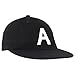 adidas Originals Men's Trefoil Chain Flatbrim Snapback Cap, Black/Action, One Size