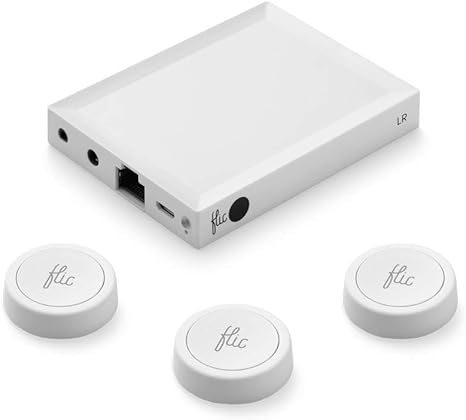 Amazon Co Jp Flic 2スマートボタンスターターキット 3つのflic 2ボタン 1つのflic Hub長距離 スマート ホームコントロールボタン ヒュー Lifx Ikea Tradfri Sonos Spotify Iftttなどに対応 Diy Tools Garden