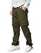 Match Men's Wild Cargo Pants(Army Green,34)