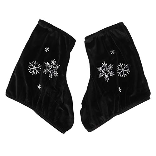 image for Prettyia 2pcs Ice/Figure/Roller Skate Boots Shoes Cover Protecting Too