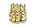 Monoprice 5PRJX74047 Gold Plated Speaker Banana Plugs - 5 Pairs - Open Screw Type, for Speaker Wire, Home Theater, Wall Plates and More primary