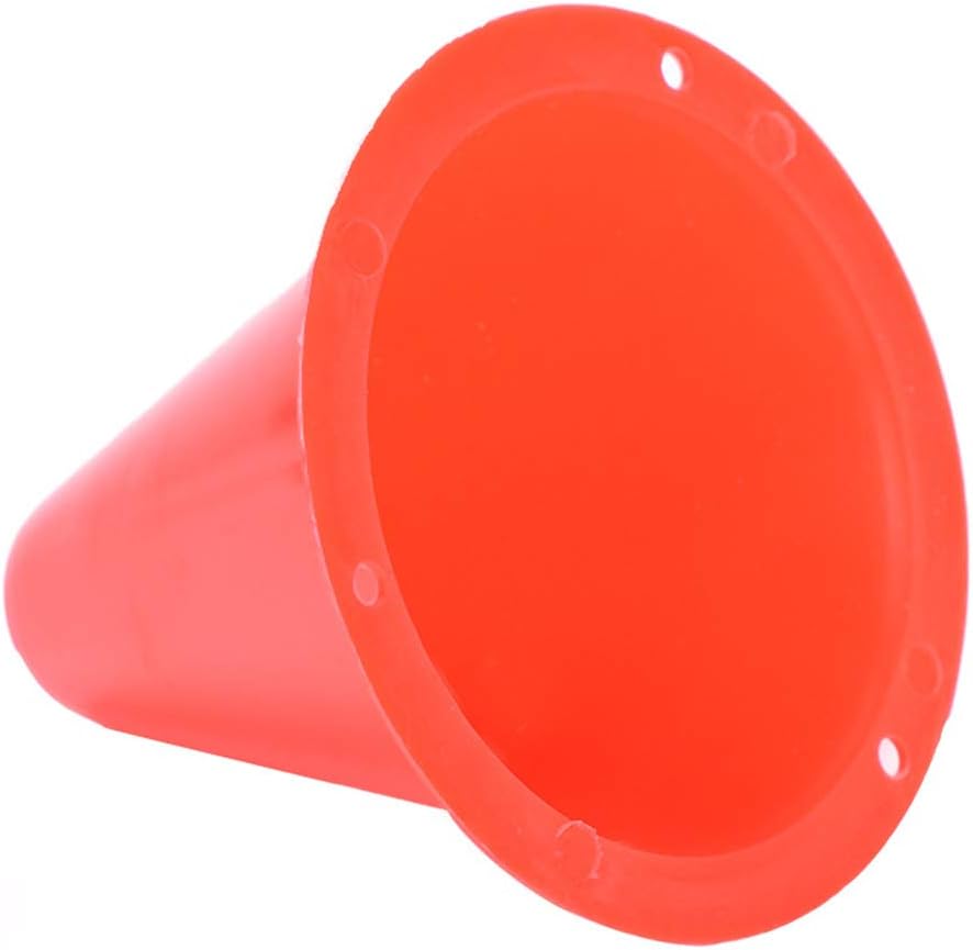 Goick Soccer Training Cone-10Pcs Football Training Cone Football Obstacle Plastic Marker Accessories(Red) - Image 4