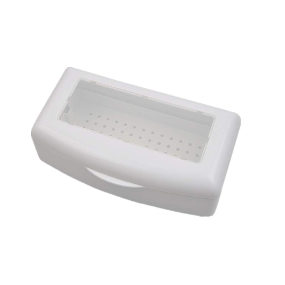 Pinkiou Nail Tool Clean Box Plastic Nail Tray for Alcohol Cleaning Container for Nipper Clipper Cutter Manicure Tools Nail Art Equipment for Salon SPA : Beauty