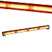 TSIALEE Led Traffic Advisor Strobe Light Bar, 24IN COB LED Warning Lights, 13 Modes Safety Flashing Police Light Bars with Cigar Lighter for Emergency Vehicles Trucks