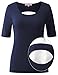 REGNA X Women's 3 STYLES OPEN-BACK Scoop Neck Short Sleeve Workout Tee (S-3XL)