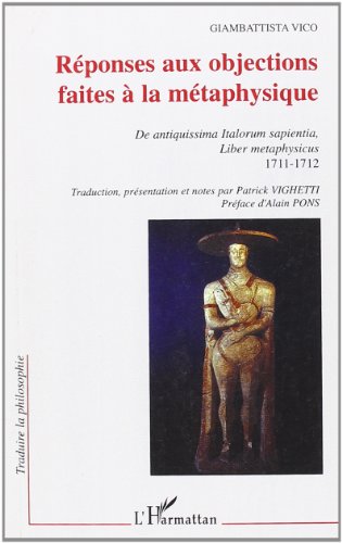 Réponses aux objections faites à la métaphysique
