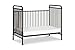 Namesake Abigail 3-in-1 Convertible Metal Crib in Vintage Iron, Greenguard Gold Certified