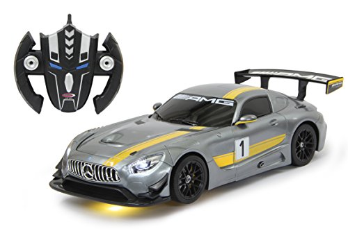 JAMARA 410028 - Mercedes AMG GT3 1:14 transformable 2,4GHz - RC Transformation zum Roboter auf Knopfdruck, Tanzmodus… – Bild 6