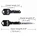 LANGXUN 2 Pack Keychain Folding Pocket Knife and Box Cutter Blade, Gadget - Ideal Birthday Gifts