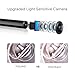 USB Endoscope, Teslong New Upgrade 720P 5.5mm Mini Inspection Camera Semi-Rigid Waterproof Snake Camera Borescope with USB Adpater and 6 Adjustable LED Lights(5m/16.4ft)