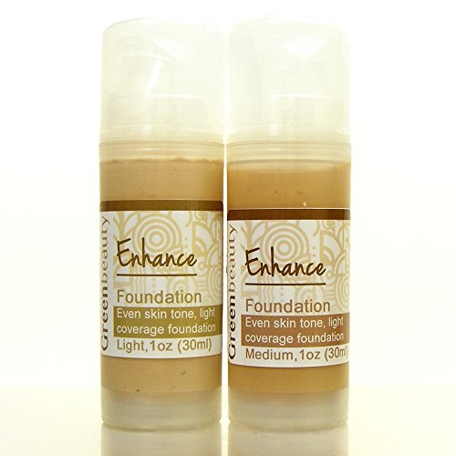 Creamy Natural Foundation, Green Beauty liquid mineral foundation with light coverage, eco friendly, cruelty free mineral cream foundation that works for mature skin.