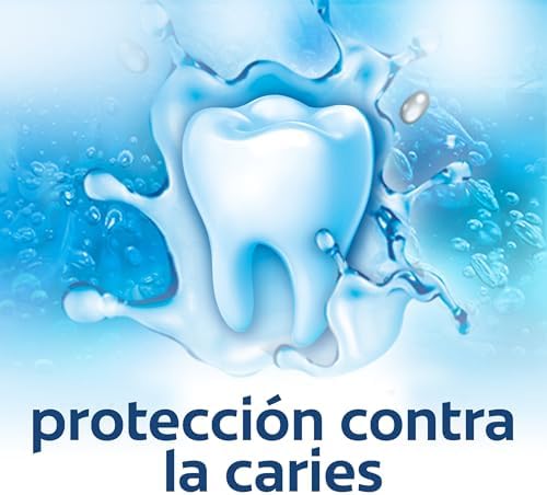 Fresh Gel Pasta de Dientes con Flúor, Pack 12 Uds x 75 ml, Dentrifíco con Protección Contra la Caries, Esmalte Sano y Fuerte, Aliento Fresco, Uso Diario, Sabor a Menta Refrescante