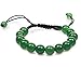 Antiquity Sian Art Stone 10 mm Fashion Green Wrist Mala/Charm Bracelet Jewelry for Women and Men