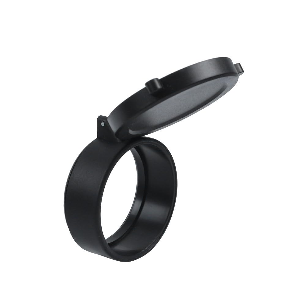 Rifle Scope Lens Cover,Scope Covers 58mm Flip Up Quick Spring Cap for Outdoor Hunting Accessories