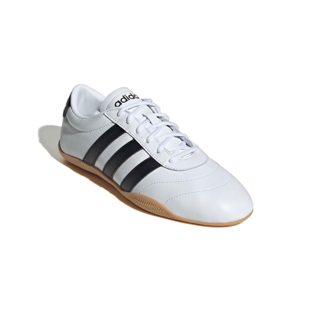 Adidas Women’s Grand Court Low Top, White/Black/Gum, 7.5