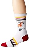 Stance Men's Heat Crew Sock, White, Large/X-Large
