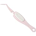 EK Tools Pink Crafting Tweezers, Precision Tip with Protective Cover, Essential Craft Supplies for Projects and Jewelry Making