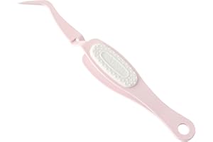 EK Tools Pink Crafting Tweezers, Precision Tip with Protective Cover, Essential Craft Supplies for Projects and Jewelry Makin