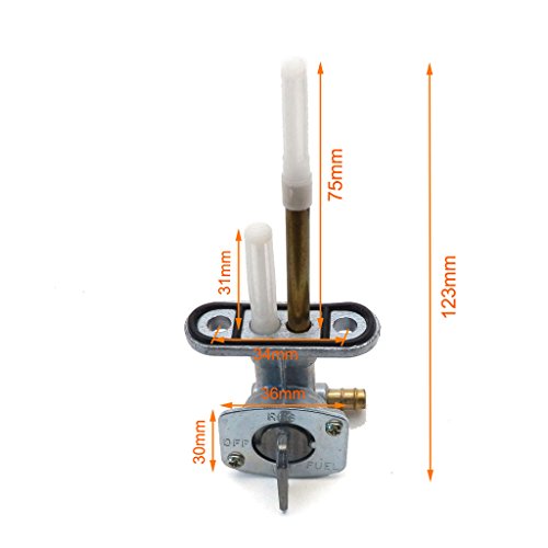 YunShuo Fuel Gas Tank Tap Petcock Valve Switch Pump For Yamaha XT225 XT350 XT600 YZ80 - Thumbnail 2