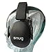 Snug Kids Earmuffs/Hearing Protectors - Adjustable Headband Ear Defenders for Children and Adults (Black)
