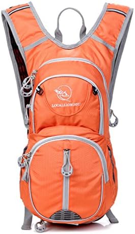Unisex Youth Mini Backpack 12L Rucksack for Cyling Running Hiking (Orange)