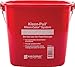 Carlisle KP196RD Kleen-Pail Commercial Cleaning Bucket, 6 Quart, Red primary