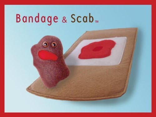 Bandage and Scab Designer Plush Set