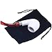 dophee 1Pc White Meerschaum Enchase Smoking Pipes Tobacco Cigar Cigarettes Tube Men's Gift