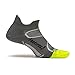 Feetures! - Elite Light Cushion - No Show Tab - Graphite/Black - Size Medium - Athletic Running Socks
