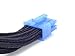 SilverStone Black Sleeved PSU Cable for One PCI-E 8pin (6+2) PP06B-2PCIE55