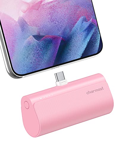charmast USB C Portable Charger Power Bank, Battery Pack 5000mAh, 20W PD 18W QC 3.0 Fast Charging Portable Phone Charger for iPhone 15/15 Plus/15 Pro/15 Pro Max, Samsung Galaxy S23, S22, Google Pixel