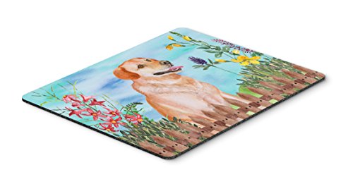 Caroline's Treasures CK1276MP Labrador Retriever Spring Mouse Pad, Hot Pad or T…