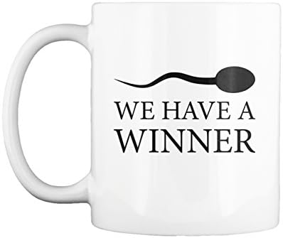 We have a winner Funny Pregnancy Announcement, Pregnancy Reveal to Husband