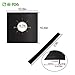 Keliiyo Stove Burner Covers Stove Counter Gap Cover - FDA Approved Burner Protectors & Stove Gap Filler Cover | Seals Spill Guard for Stove, Counter, Washer, Dryer, Heat Resistant & Easy Clean(Black)
