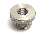 1/2-28 to 3/4 NPT NAPA 4003 Filter FLUSH FIT! Titanium Plumbing Fitting Adapter