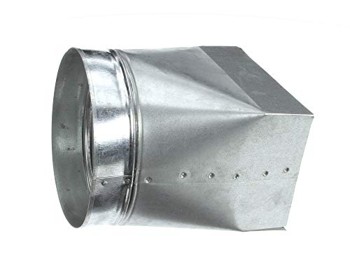 Bakers Pride R3166A Flue Adapter, 7 Direct Vent[Co